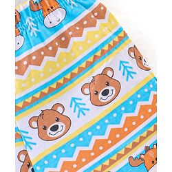 Babyhug 100% Cotton Bear Printed Trunk Pack of 3 - Multicolour