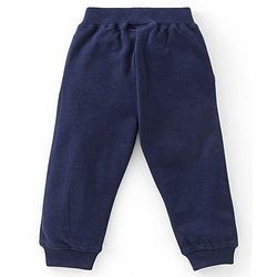 Babyhug 100% Cotton Knit Full Sleeves T-Shirt and Lounge Pant Camouflage Print - Blue