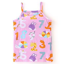 Babyhug 100% Cotton Sleeveless Slips Polka Dot Print Pack of 3 - Multicolour