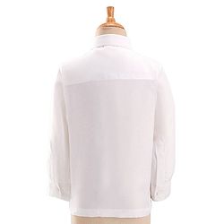 Babyhug Woven Full Sleeves Stretchable 5 Pieces Solid Party Suit with Bow Tie - Black