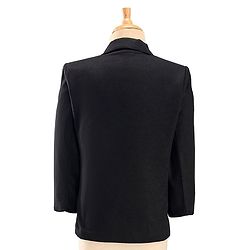Babyhug Woven Full Sleeves Stretchable 5 Pieces Solid Party Suit with Bow Tie - Black