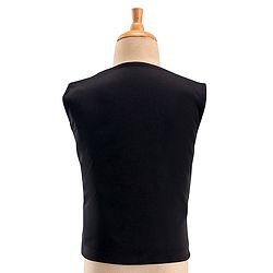 Babyhug Woven Full Sleeves Stretchable 5 Pieces Solid Party Suit with Bow Tie - Black