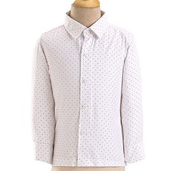 Babyhug Woven Full Sleeves Stretch Fit Party Suit With Bow - Green & White