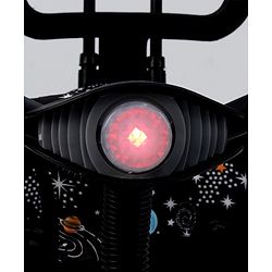 Babyhug Tricycle with Air Wheel Canopy & Parental Handle - Black