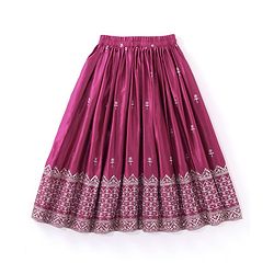 Babyhug Half Sleeves Gajji Silk  Choli with Embroidered Lehenga  and Dupatta - Hot Pink