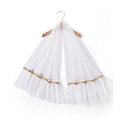 Babyhug Sleeveless Embroided Choli with Embroided Lehenga & Dupatta - Sky Blue
