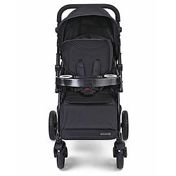 Babyhug Joy Ride Stroller With Reversible Handle - Black