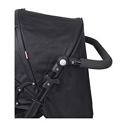 Babyhug Joy Ride Stroller With Reversible Handle - Black