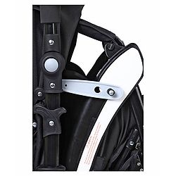 Babyhug Joy Ride Stroller With Reversible Handle - Black