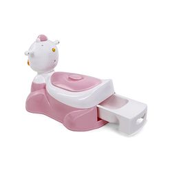 Babyhug Duckling Potty chair with Music - Pink