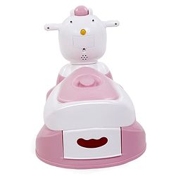 Babyhug Duckling Potty chair with Music - Pink