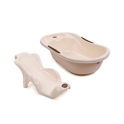 Babyhug Large Bath Tub with Bather (Color May Vary)