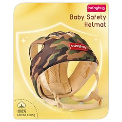 Babyhug Premium Baby Safety Helmet - Camouflage