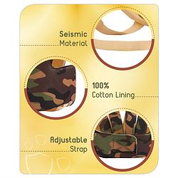 Babyhug Premium Baby Safety Helmet - Camouflage