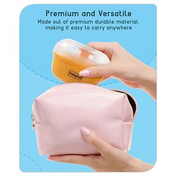 Babyhug Powder Puff with Container -Yellow