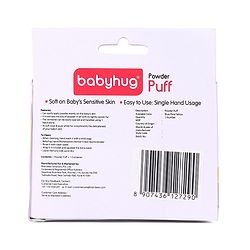 Babyhug Powder Puff with Container -Yellow
