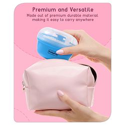 Babyhug Powder Puff with Container -Yellow