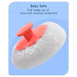 Babyhug Powder Puff with Container -Yellow