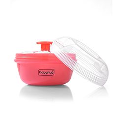 Babyhug Powder Puff with Container -Yellow
