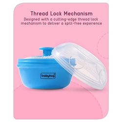 Babyhug Powder Puff with Container - Blue