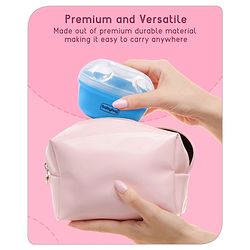 Babyhug Powder Puff with Container - Blue