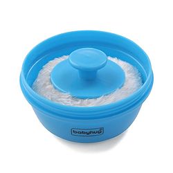 Babyhug Powder Puff with Container - Blue