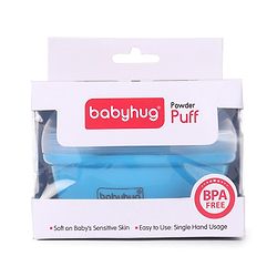 Babyhug Powder Puff with Container - Blue