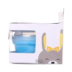 Babyhug Powder Puff with Container - Blue