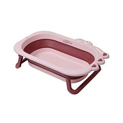 Babyhug Foldable Baby Bath Tub - Green
