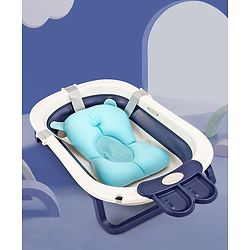 Babyhug Foldable Baby Bath Tub - Blue