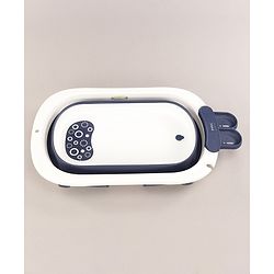 Babyhug Foldable Baby Bath Tub - Blue