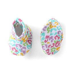 Babyhug 100% Cotton Knit Printed Mittens & Booties - Multicolor