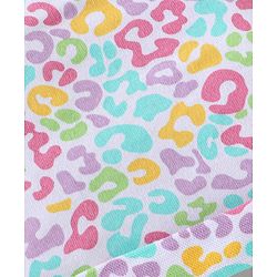 Babyhug 100% Cotton Knit Printed Mittens & Booties - Multicolor