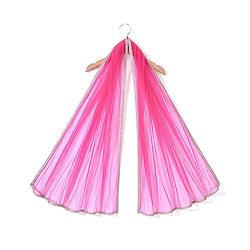 Babyhug Three Fourth Sleeves Foil Printed Kurti Pant and Dupatta Set - Fuchsia