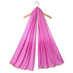 Babyhug Sleeveless Printed Choli with Embossed Foil Lehenga and Dupatta - Purple