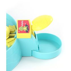 Babyhug Hungry Frog Beads Eating Board Game- Multicolor