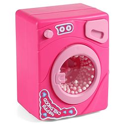 Babyhug Roleplay Home Appliances Set Washing Machine Iron Vacuum Cleaner Sewing Machine- Pink