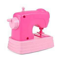 Babyhug Roleplay Home Appliances Set Washing Machine Iron Vacuum Cleaner Sewing Machine- Pink