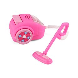 Babyhug Roleplay Home Appliances Set Washing Machine Iron Vacuum Cleaner Sewing Machine- Pink