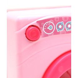 Babyhug Roleplay Home Appliances Set Washing Machine Iron Vacuum Cleaner Sewing Machine- Pink