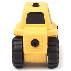 Babyhug DIY Construction Excavator with Screw Driver - Yellow