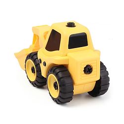 Babyhug DIY Construction Excavator with Screw Driver - Yellow