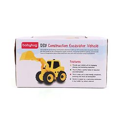Babyhug DIY Construction Excavator with Screw Driver - Yellow