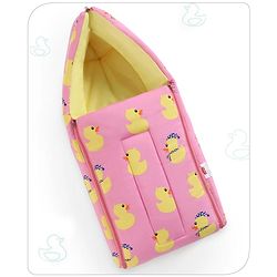 Babyhug Cotton Sleeping Bag Duck Print- Blue