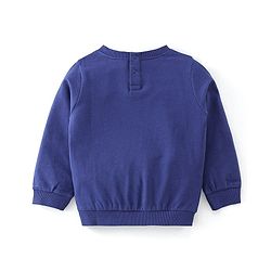 Babyhug Cotton Knit Full Sleeves Circle Printed T-Shirt & Lounge Pant Set - Blue & Pink