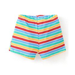 Babyhug 100% Cotton Antibacterial Trunks Pack of 3 - Yellow & Blue