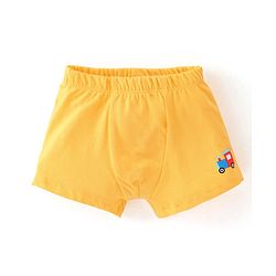 Babyhug 100% Cotton Antibacterial Trunks Pack of 3 - Yellow & Blue