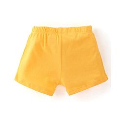Babyhug 100% Cotton Antibacterial Trunks Pack of 3 - Yellow & Blue