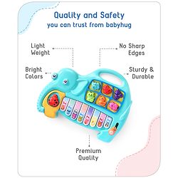 Babyhug Strawberry Musical Piano Keyboard- Red