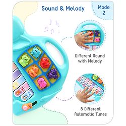 Babyhug Strawberry Musical Piano Keyboard- Red